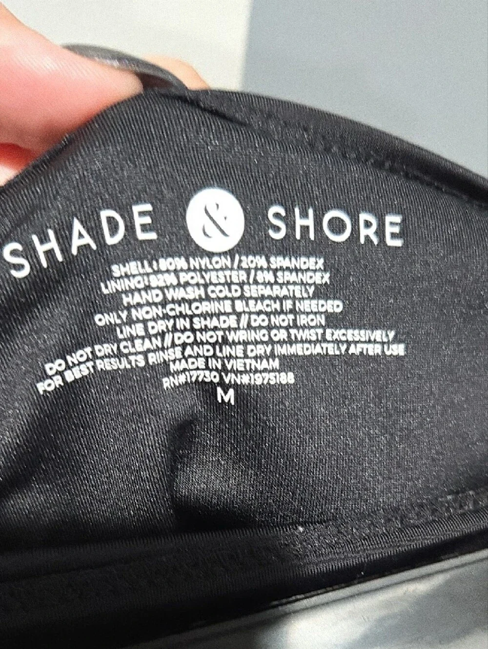 Shade & Shore Black Women's Bikini Set